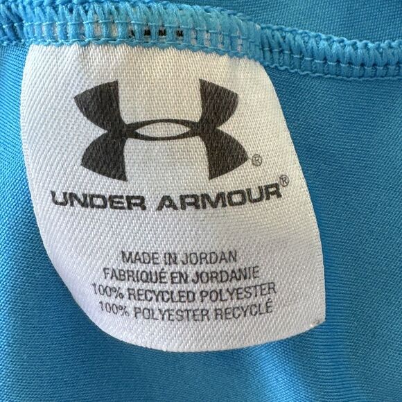 Under Armour Small Semi-Fitted Top Heat Gear Round Neck Stretch Quick Dry Womens - Picture 9 of 10